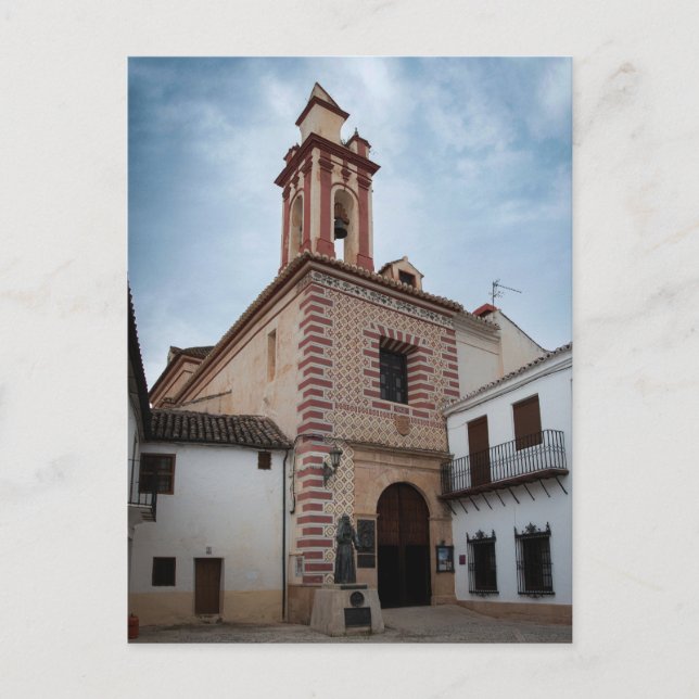 Postal Iglesias de Nuestra Señora de la Paz (Anverso)