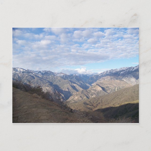 Postal Ignorar el Cañón de Kings (Anverso)