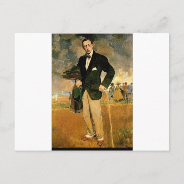 Postal igor stravinsky (Anverso)