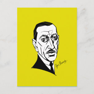 Postal Igor Stravinsky