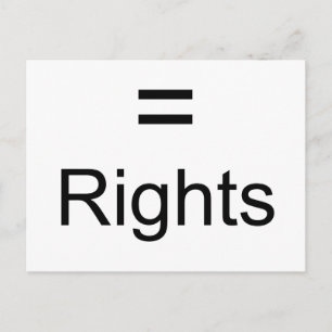 POSTAL IGUALDAD DE DERECHOS