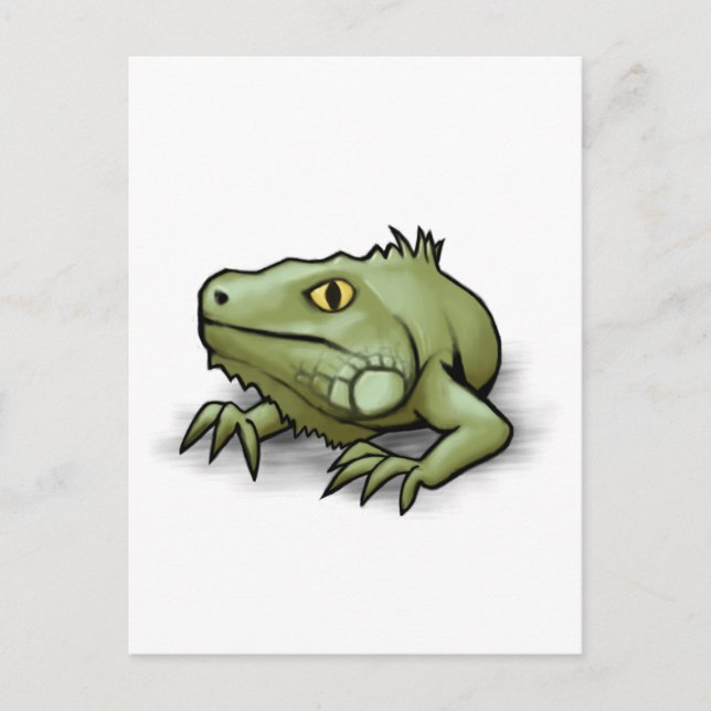 Postal Iguana (Anverso)