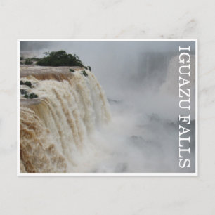 Postal iguazu cae gris