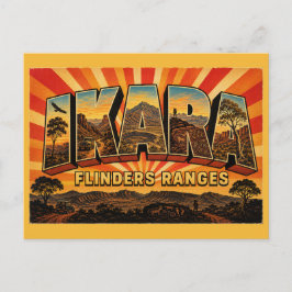 Postal Ikara-Cordillera Flinders Outback de Australia del