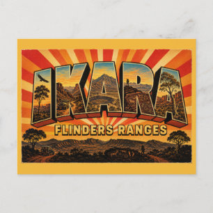 Postal Ikara-Cordillera Flinders Outback de Australia del