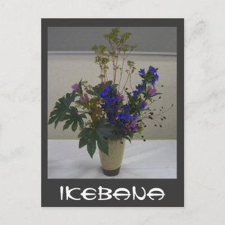 Postal ikebana, Ikebana