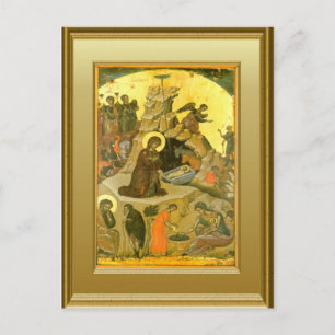 Postal Ikon de la Natividad