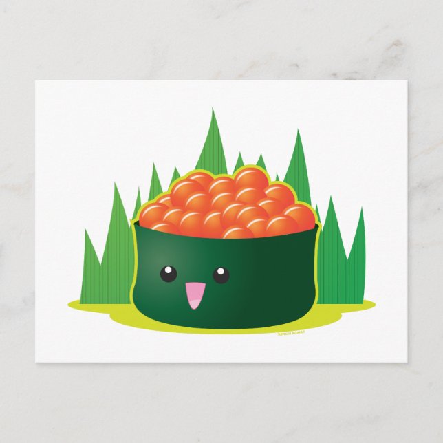 Postal Ikura Sushi (Anverso)