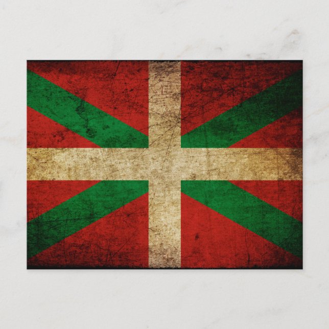 Postal Ikurriña antigua (Anverso)