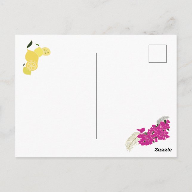Postal Il dolce far niente (Reverso)