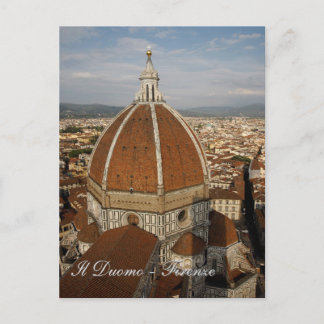 Postal Il Duomo - Florencia