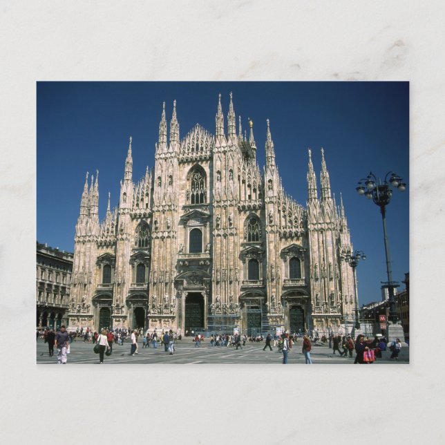 Postal "Il Duomo, Milano" (Anverso)