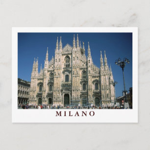 Postal "Il Duomo, Milano"