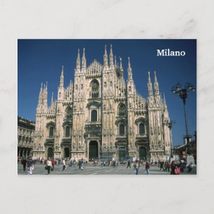 Postal "Il Duomo, Milano"