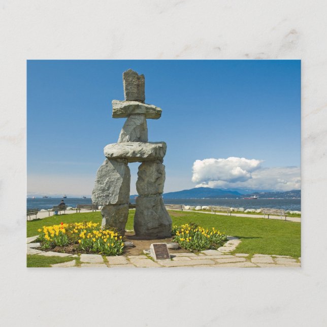 Postal Ilaanaq the Inukshuk (Anverso)