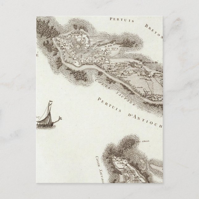 Postal Ile de Re (Anverso)