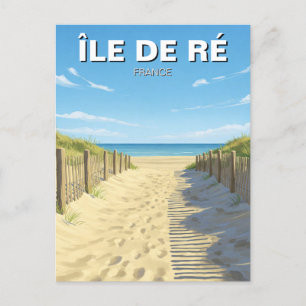 Postal Île de Ré France Travel