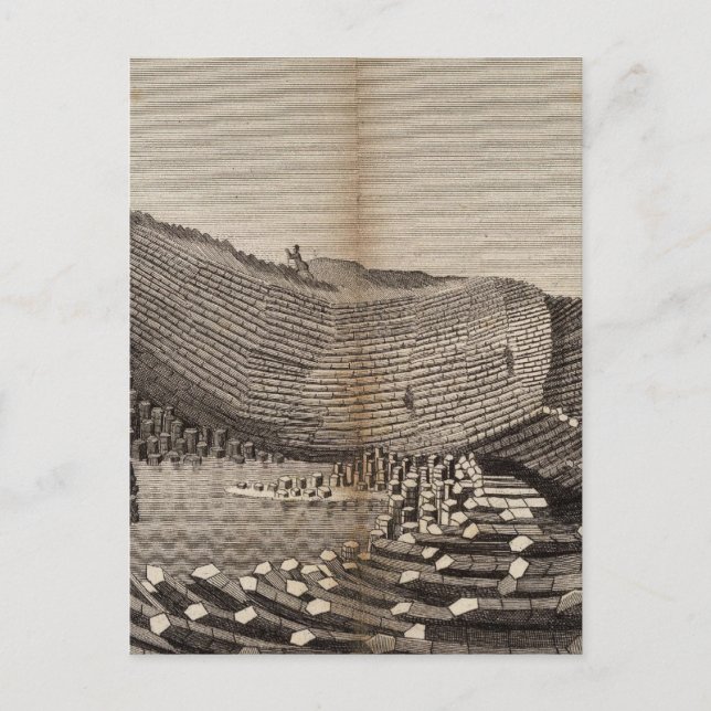 Postal Ile de Staffa (Anverso)