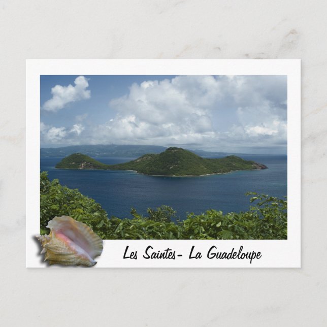 Postal Ilets Cabri-Les Saintes-Guadalupe (Anverso)
