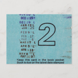 Postal Ilium Public Library Card No. 2