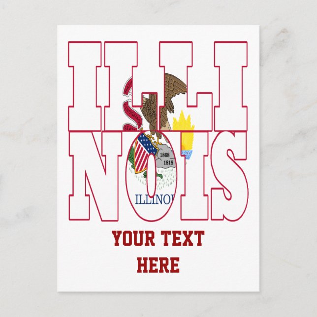 Postal Illinois (Anverso)