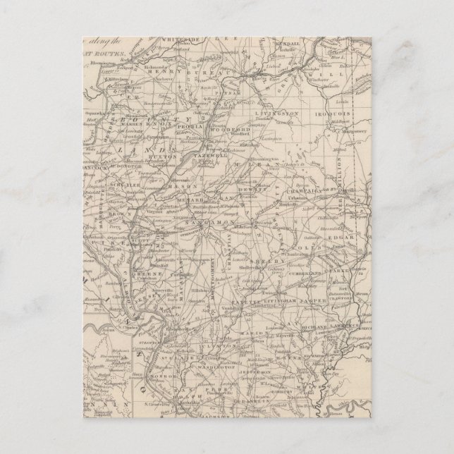 Postal Illinois 12 (Anverso)