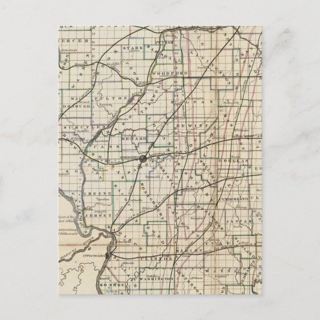 Postal Illinois 13 (Anverso)