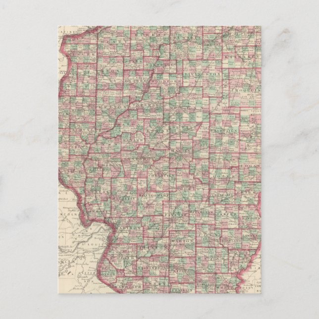 Postal Illinois 3 (Anverso)