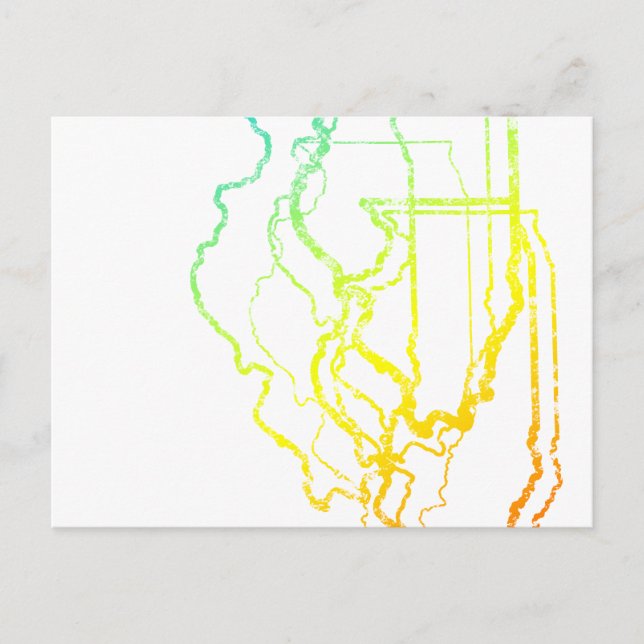 Postal illinois chill blur (Anverso)