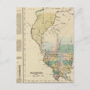 Postal Illinois en 1822