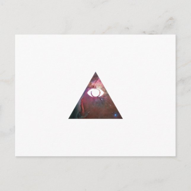 Postal Illuminati Eye (Anverso)