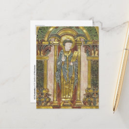 Postal Iluminación del MS de San Swithin de Winchester (D