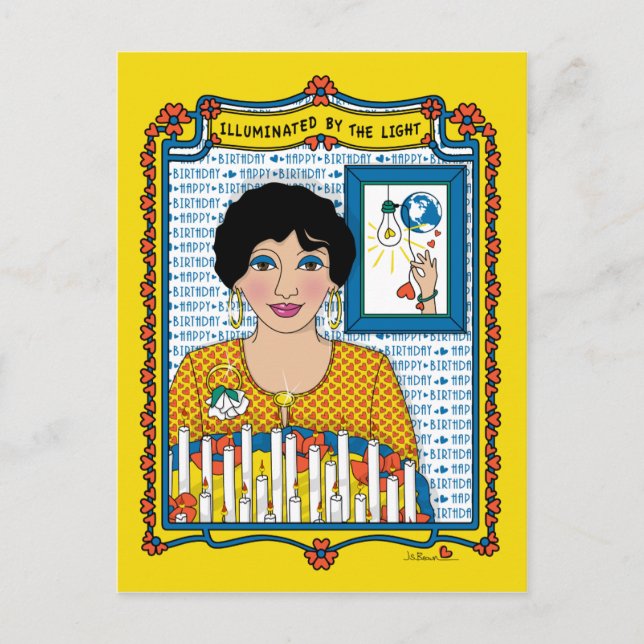 Postal Iluminado Por La Postcard Light_B_ (Anverso)