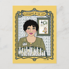 Postal Iluminado Por La Postcard Light_C_