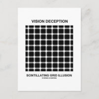 Ilusión en la cuadrícula de centelleo de la visión