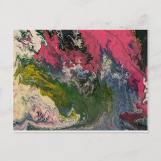 Postal Ilusión no 1 Beta, acrílico