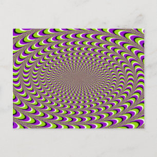 Postal Ilusión óptica