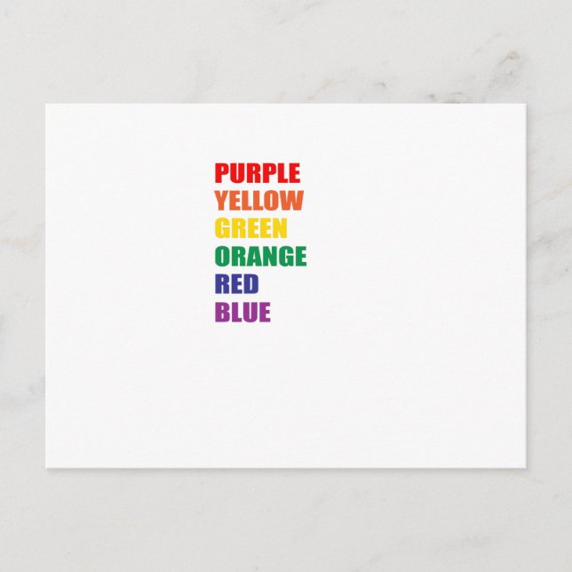 Postal Ilusión óptica (Anverso)