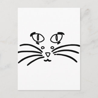 Postal Ilusión óptica del gato o del ratón
