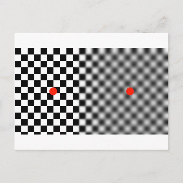 Postal ilusión óptica - ¡muévanse! (Anverso)