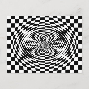 Postal Ilusiones ópticas