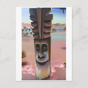 Postal Ilusiones Tiki