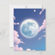 Ilustracion caprichoso y caprichoso de la luna en 