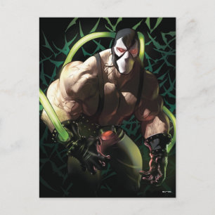Postal Ilustración de Batman Bane enjambre de murciélagos