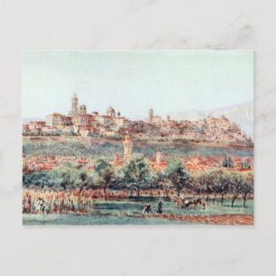 Postal Ilustracion de Bérgamo (Italia)
