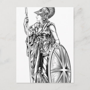 Postal Ilustración de Britania