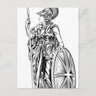 Postal Ilustración de Britania
