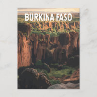 Ilustracion de Burkina Faso Viaje al arte