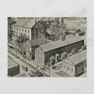 Postal Ilustracion de conexión de Plainville