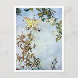 Postal Ilustracion de época Edmund Dulac Tempest